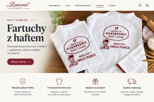 fartuchy z logo firmy