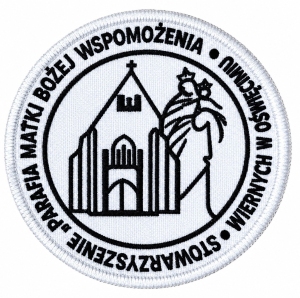 naszywka emblemat dla zespołu kościelnego