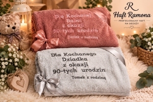 dwa kocyki na rocznicę