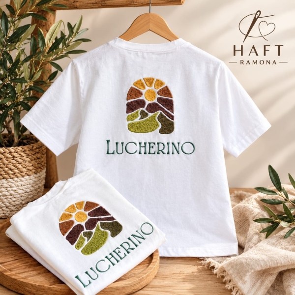 t-shirt zakowany